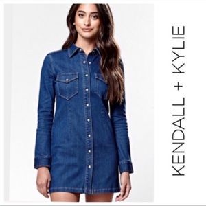 Kendal and Kylie denim dress